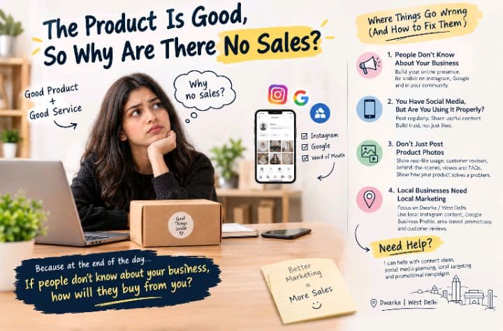 Good Product but No Sales? Try Digital Marketing