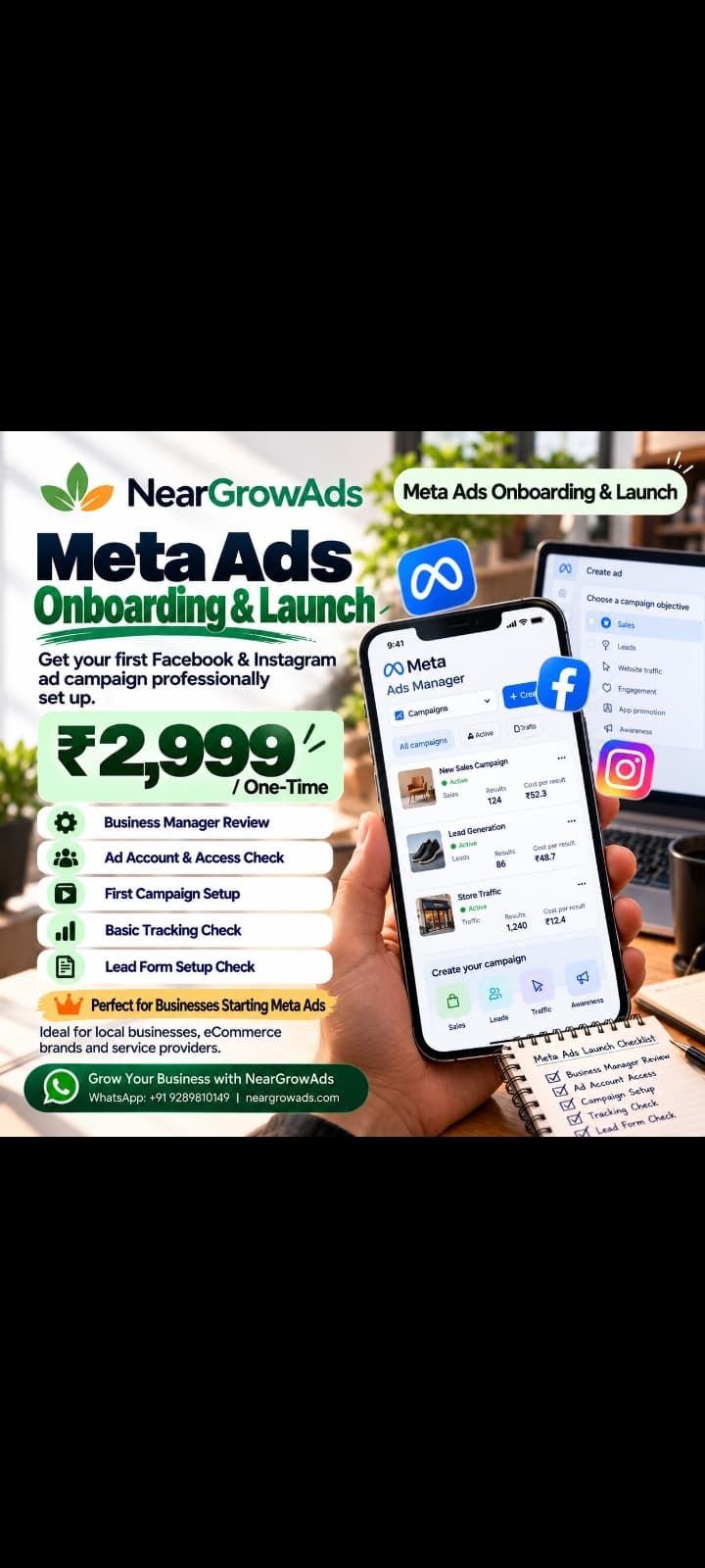 Meta Ads Setup Services in [Delhi] – Facebook & Instagram Ads Launch