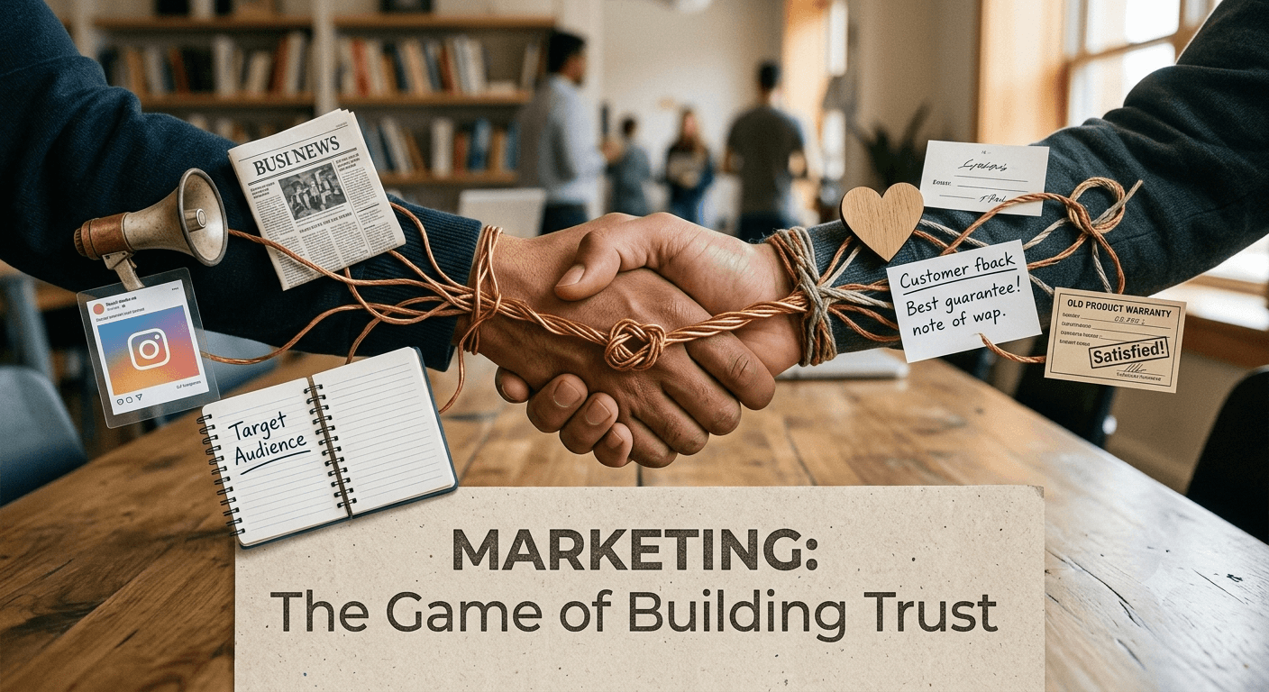Marketing: The Game of Building Trust