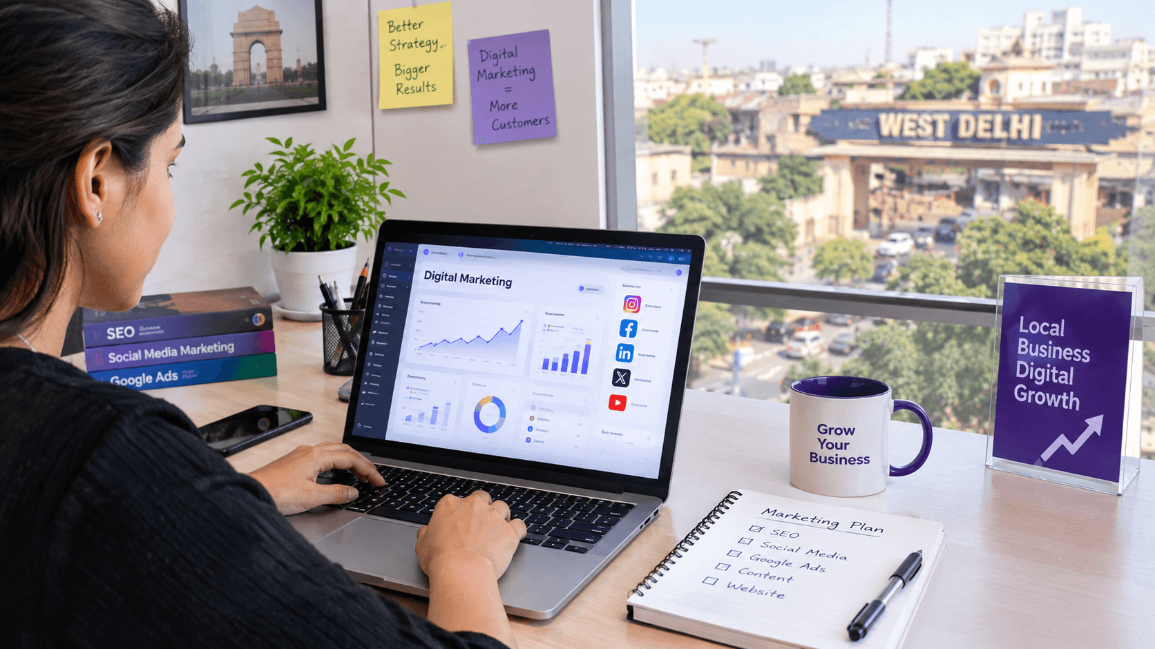 Digital Marketing West Delhi: Grow Your Business