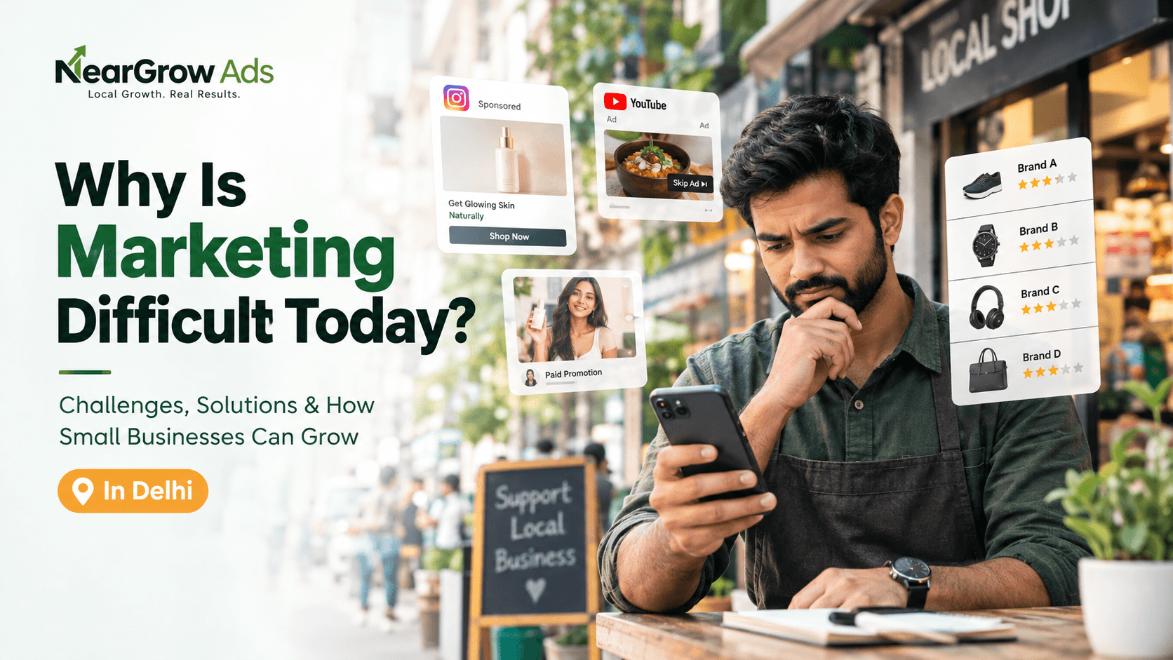 Why Is Marketing Difficult Today? | NearGrow Ads