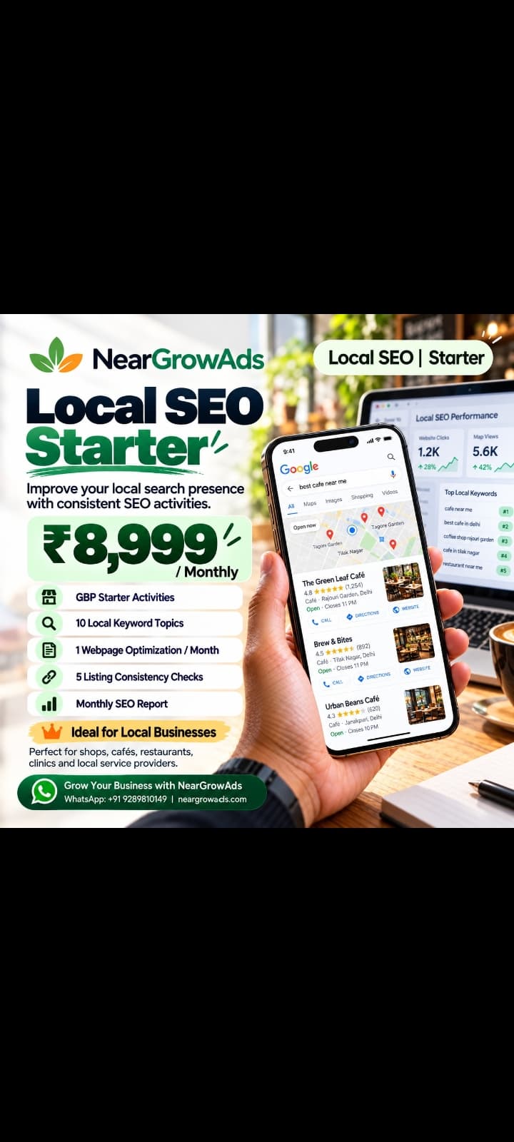 Local SEO Services in Delhi: Starter Plan
