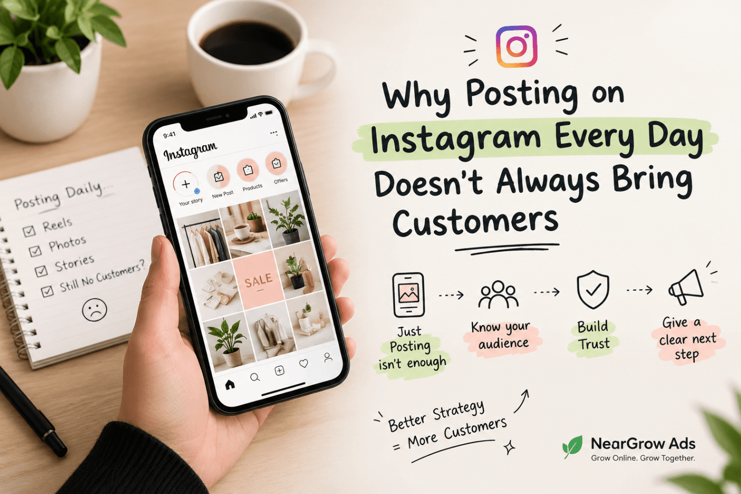 Why Posting on Instagram Every Day Doesn't Always Bring Customers