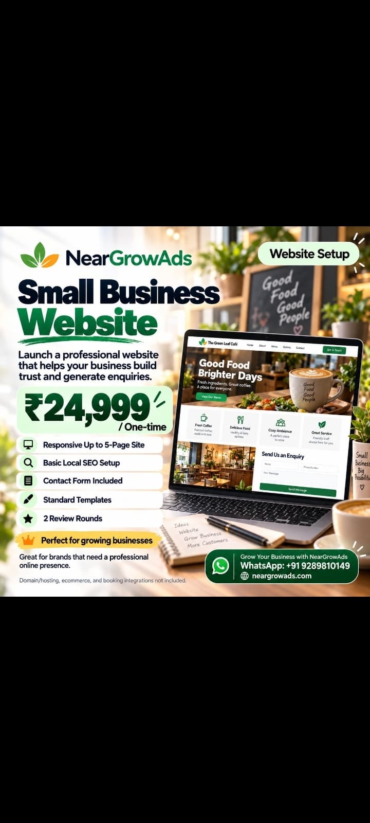 Small Business Website Design Services in Delhi